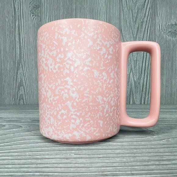 Starbucks Textured/Speckled Pink Coffee Mug/Cup 2019 Matte 12oz Valentine’s Day - Picture 10 of 11